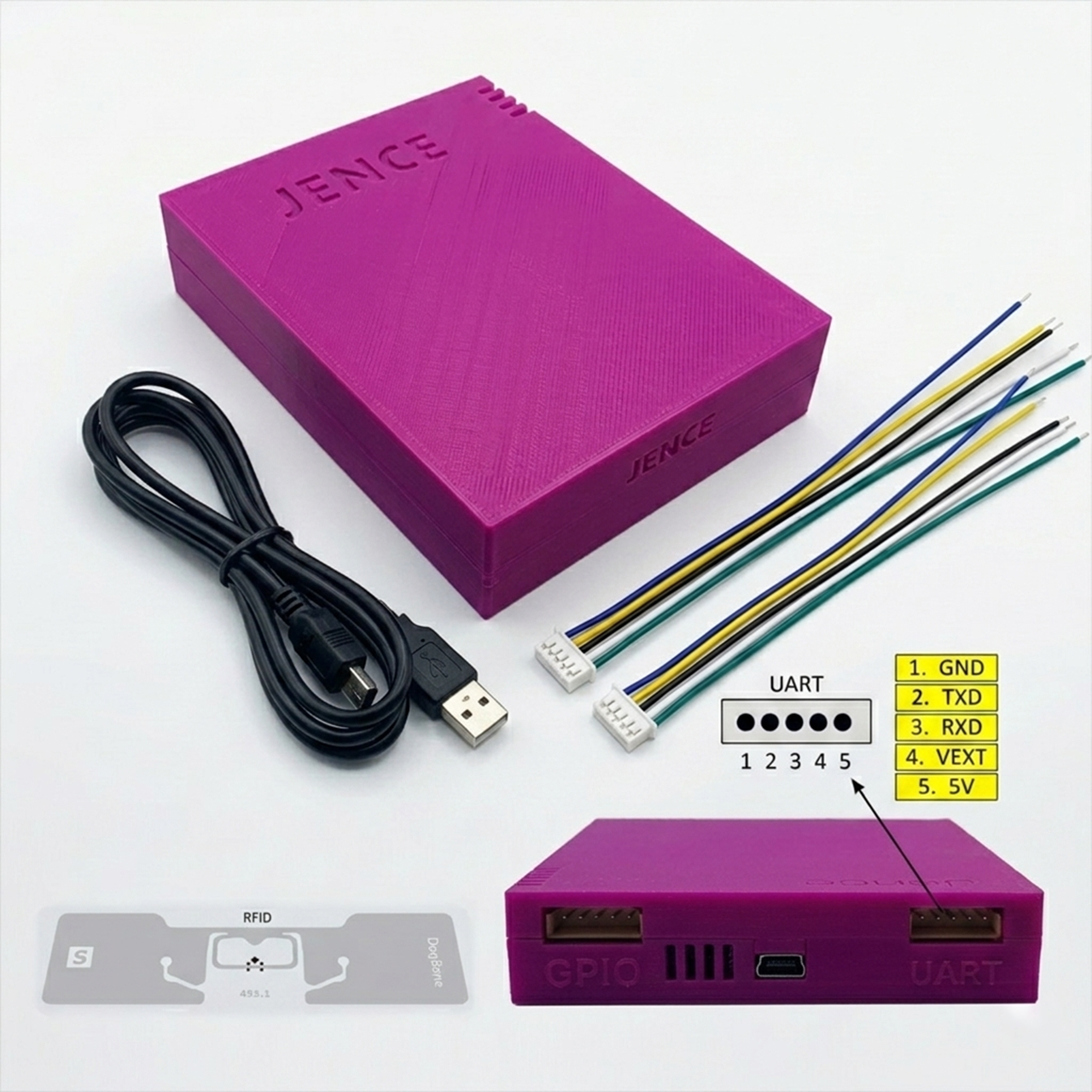 J4212U General Purpose UHF RFID Reader Writer 2