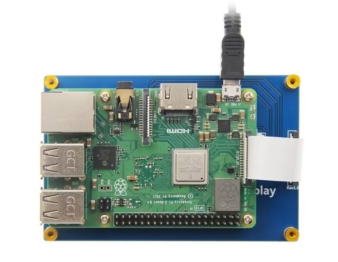 Raspberry pi full kit with touch display